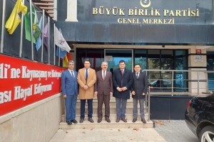 Büyük Birlik Partisi Genel Başkan Yardımcısı Sn. Mahir Alay Ziyaret Edildi